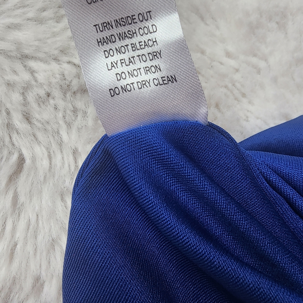 Emerald Sundae Blue Patterned Sequin Spaghetti St… - image 2